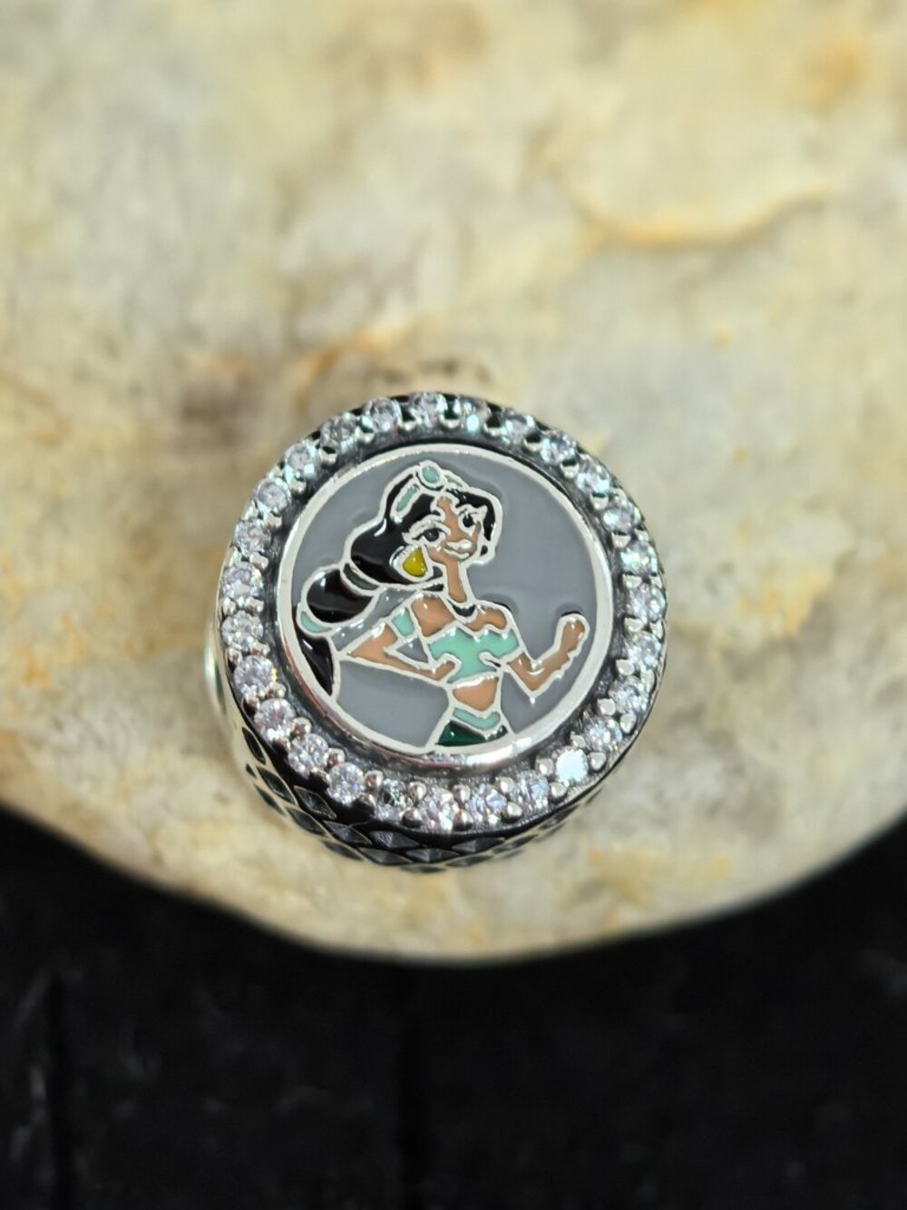 Pandora Disney Princess 2020 5K , Half Marathon Charm, S925 Silver Jewelry